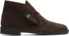 Clarks originals Desert Boot Evo Dark Brown Suede Veter boots online kopen