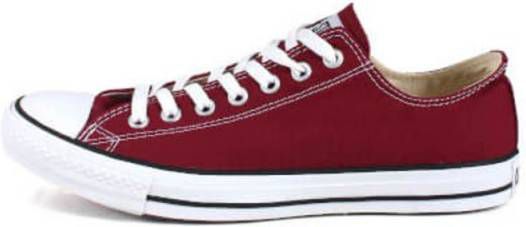 Converse All stars laag (mt t/m 46)- Rood 42,5 (UK 8,5) - Vindjeschoen.nl
