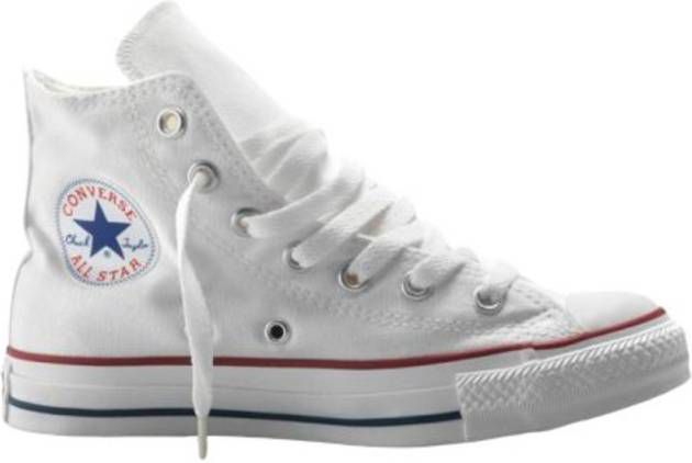 Converse All stars hoog (mt 35 t/m 46)- Wit 46,5 (UK 11,5) - Vindjeschoen.nl