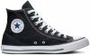 Converse Black Locked Sneakers Chuck Taylor ALL Star Classic High TOP , Zwart, Dames online kopen