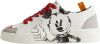 Desigual Mickey Mouse sneakers wit/rood online kopen