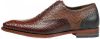 Floris van bommel SFM 30238 Dark Cognac G+ Wijdte Veterschoenen online kopen