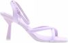 GUESS Dezza leren sandalettes lila online kopen