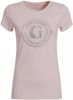 Guess T shirts Short Sleeve G Crest Logo R3 Roze online kopen