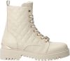 GUESS Omalae veterboots beige/off white online kopen