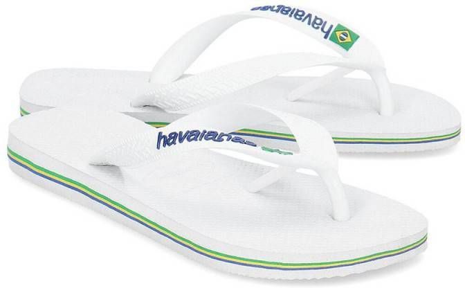 Havaianas Slippers Brasil Logo 4110850.0001.M19 Wit-43/44 maat 43/44 -  Vindjeschoen.nl