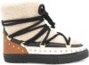 Inuikii Snowboot van schapenwol met leren details online kopen