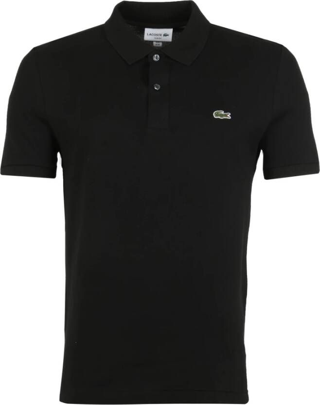 Lacoste Classic Fit Polo shirt Korte mouw zwart, Effen online kopen