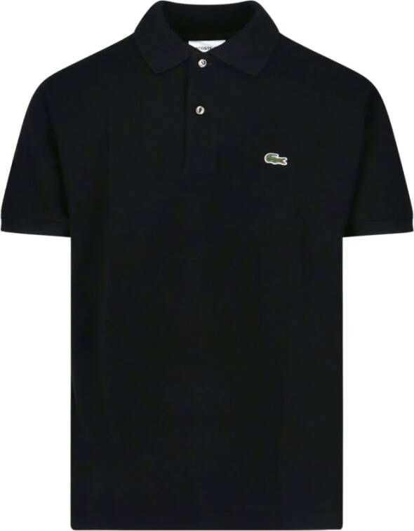 Lacoste Classic Fit Polo shirt Korte mouw zwart, Effen online kopen