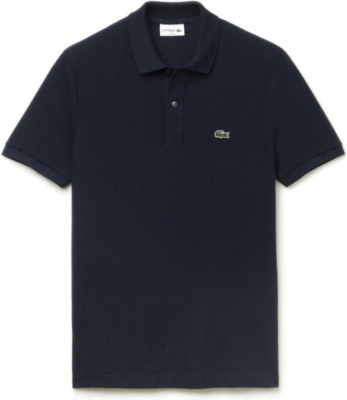 Lacoste ph4012 gebreide polo shirt , Blauw, Heren online kopen