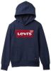 Levi's Kids Levi's Kids hoodie Batwing met logo donkerblauw/rood/wit online kopen