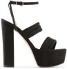 Made in Italia Hoge hiel sandalen , Zwart, Dames online kopen