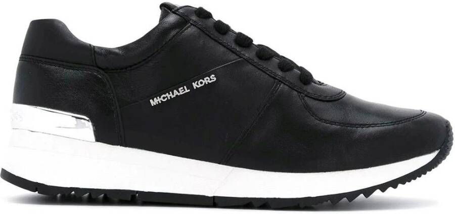 Michael Kors Allie Trainer leren sneakers zwart online kopen