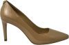 Michael Kors womens leather pumps court schoenen high heel dorothy , Beige, Dames online kopen