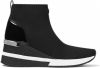 Michael Kors Skyler Stretch Knit Sock Sneakers , Zwart, Dames online kopen