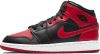 Jordan Air 1 Mid Banned 2020(Gs)sneakers , Rood, Dames online kopen