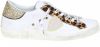 Philippe Model Low Sneakers with Animalier and Glitter Detail online kopen