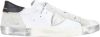 Philippe Model Sneakers uomo prsx low man foxy lamine blanc/argent prlu.ma02 online kopen