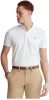 Polo Ralph Lauren Mannen polo shirt korte arm slanke pasvorm , Wit, Heren online kopen