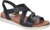 Rieker Casual Flat Sandals , Zwart, Dames online kopen