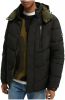Scotch & Soda Hooded water repellent puffer jacket , Zwart, Heren online kopen