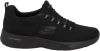 Skechers Dynamight sneakers zwart Textiel 302816 online kopen