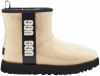 Ugg Classic Clear Mini II Laarzen voor Kinderen in Natural/Black,| Synthetisch online kopen