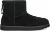 Ugg ‘Clic Mini Logo Zip’ Snow Boots , Zwart, Dames online kopen