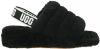 Ugg Fluff Yeah slipper met logo voor Dames in White,, Other online kopen