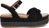 Ugg Neusch Sandalen voor Dames in Black Suede online kopen