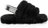 Ugg Fluff Yeah slipper met logo voor Dames in White,, Other online kopen