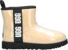 Ugg Classic Clear Mini II Laarzen voor Kinderen in Natural/Black,| Synthetisch online kopen