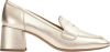 Unisa Mendo loafer van leer met metallic finish online kopen