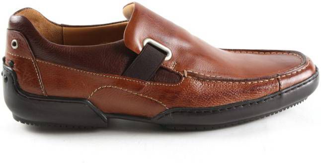 Van Bommel instappers mocassins 12090 05 Bruin Heren