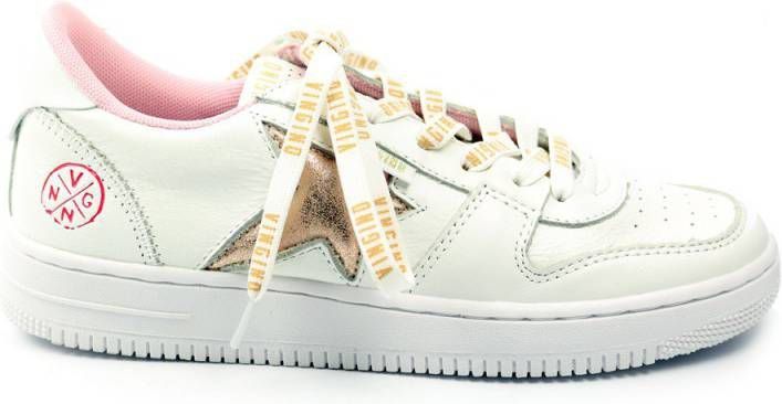 Vingino Lotte Sneaker Meisjes Wit - Vindjeschoen.nl