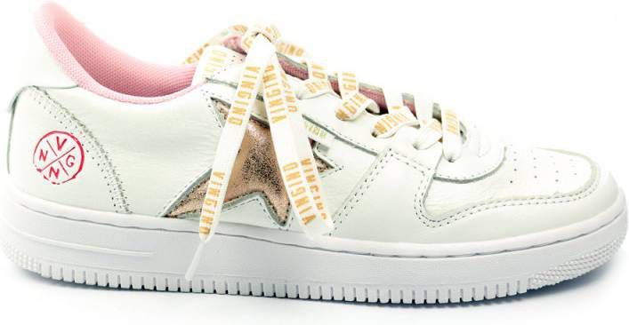 Vingino Lotte Sneaker Meisjes Wit - Vindjeschoen.nl
