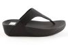 Zwart FitFlop Lulu Schimmer Black slippers online kopen