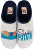Hot Potatoes Pantoffels Umag 61055 Grijs-46 maat 46 online kopen