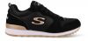 Skechers OG 85 Gold'n Gurl Sneakers zwart Textiel online kopen