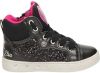 Geox Skylin Frozen hoge sneakers met lichtjes zwart/roze online kopen