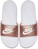 Nike Benassi Dames Slippers en Sandalen White Synthetisch online kopen