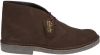 Clarks originals Desert Boot Evo Dark Brown Suede Veter boots online kopen