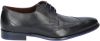 Floris van bommel SFM 30173 Black H Wijdte Veterschoenen online kopen