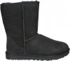 Ugg Classic Short Boot voor Heren in Black,, Leder/Shearling/Suede/Dubbelzijdig online kopen