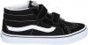 Vans SK8 Mid Reissue Black/True White Sneakers hoge sneakers online kopen