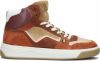 Floris van bommel Iggi Katja Schuurman for Floris 23 01 Cognac Suede G Wijdte Sneakers hoge sneakers online kopen