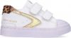 Shoesme leren sneakers met panterprint wit/goud online kopen