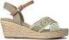 Tommy Hilfiger Sandalen Tommy Webbing Low Wedge Sandal online kopen