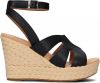 Ugg Careena wedge sandals , Zwart, Dames online kopen