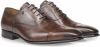 Van bommel SBM 30086 21 01 Dark Brown H Wijdte Veterschoenen online kopen